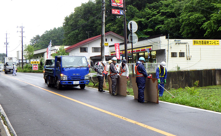 株式会社ユニオン電設の清掃ボランティア活動